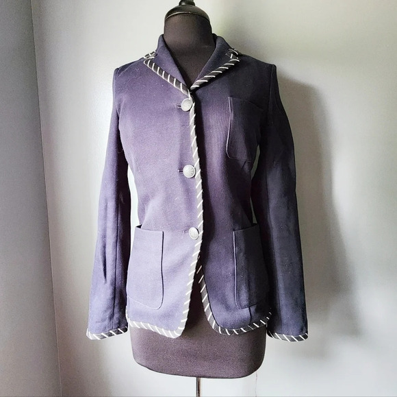 Rag & Bone Redgrove Whipstitch Blazer - Picture 2 of 7